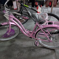 Schwinn Women's Lulu 26" Cruiser Bike - Pink/White