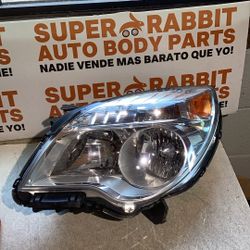 2010 Equinox Driver Headlight Halogen Original 2015 
