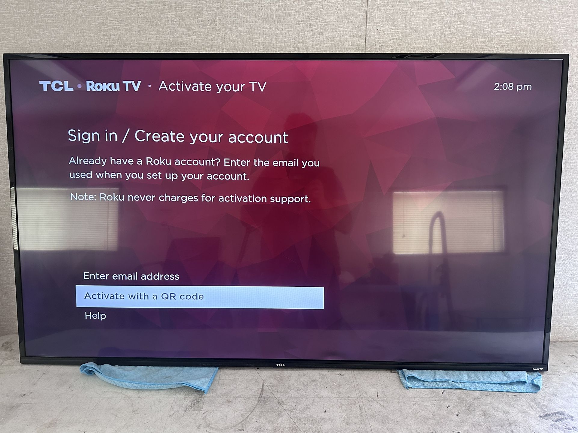 TCL 65” Inch Roku Smart TV