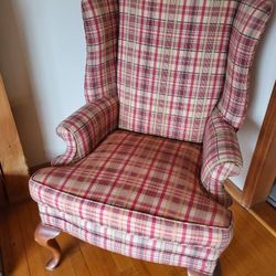 Custom wing chair
