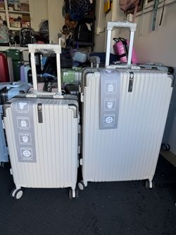 Aluminum frame luggage