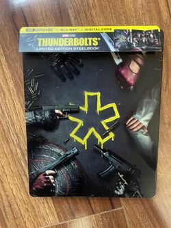 Marvel 4k steelbook thunderbolts bluray