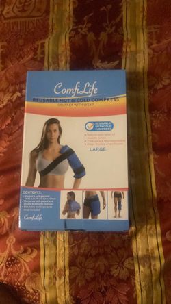 Reusable hot and cold compress