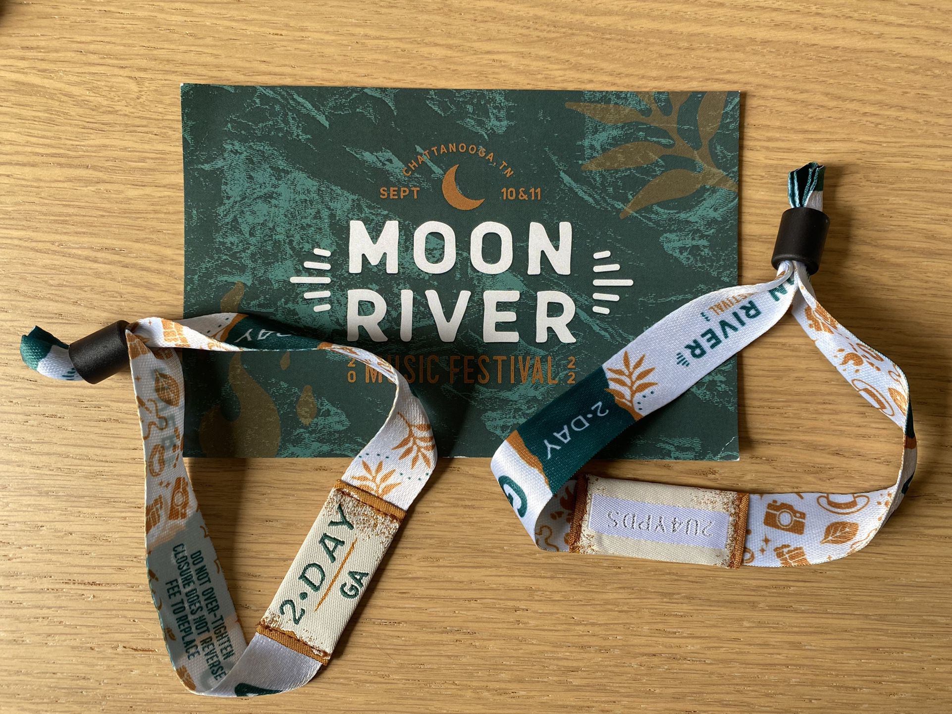 Two Tickets To Moon River Festival ($250/each)