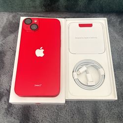 Apple iPhone 14 Plus 256GB in (PRODUCT) RED OBO