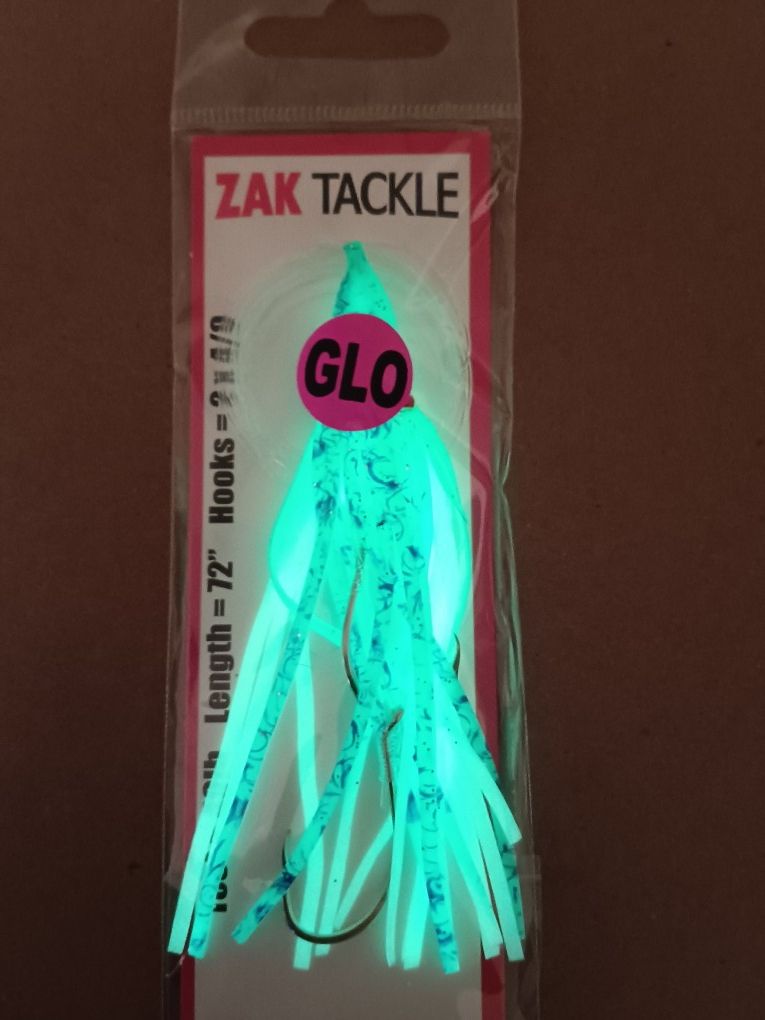 Zak Tackle Glo In The Dark Challenger Squid