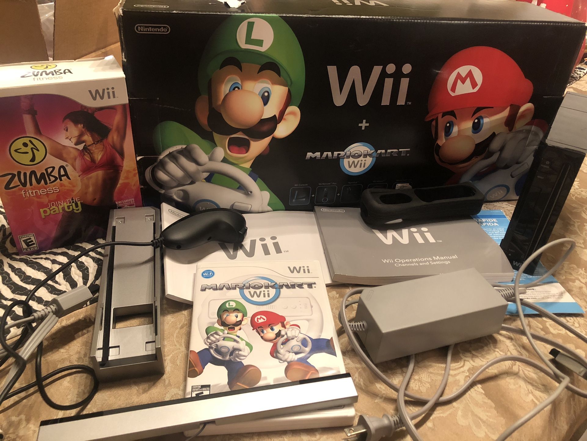 Wii Gaming System Mario Brothers Special Edition