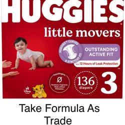 Little Movers Huggies Size 3 Diapers Pañales 