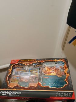Pokemon trading card collection Charizard