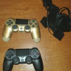Play station controllers and charger