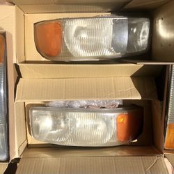  1(contact info removed) GMC Sierra Headlights And Signal Lights