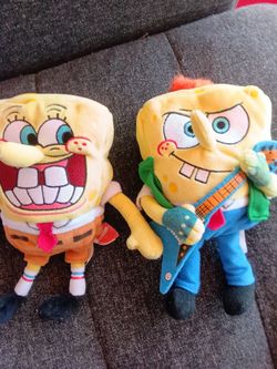 Rare SpongeBob 7 inch Plushies