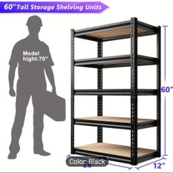 60'' Heavy Duty Storage Shelves