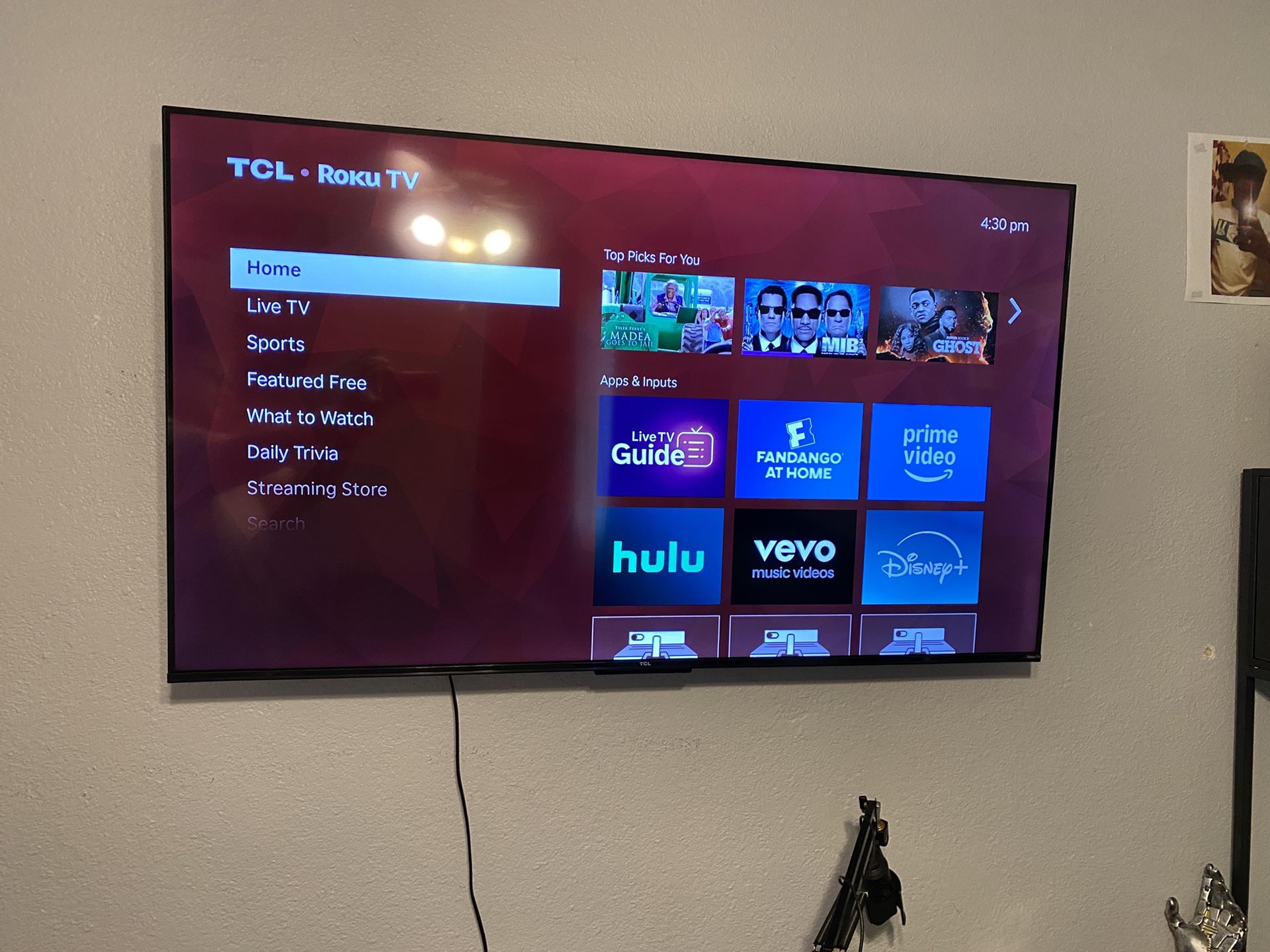 65” TCL SMART TV