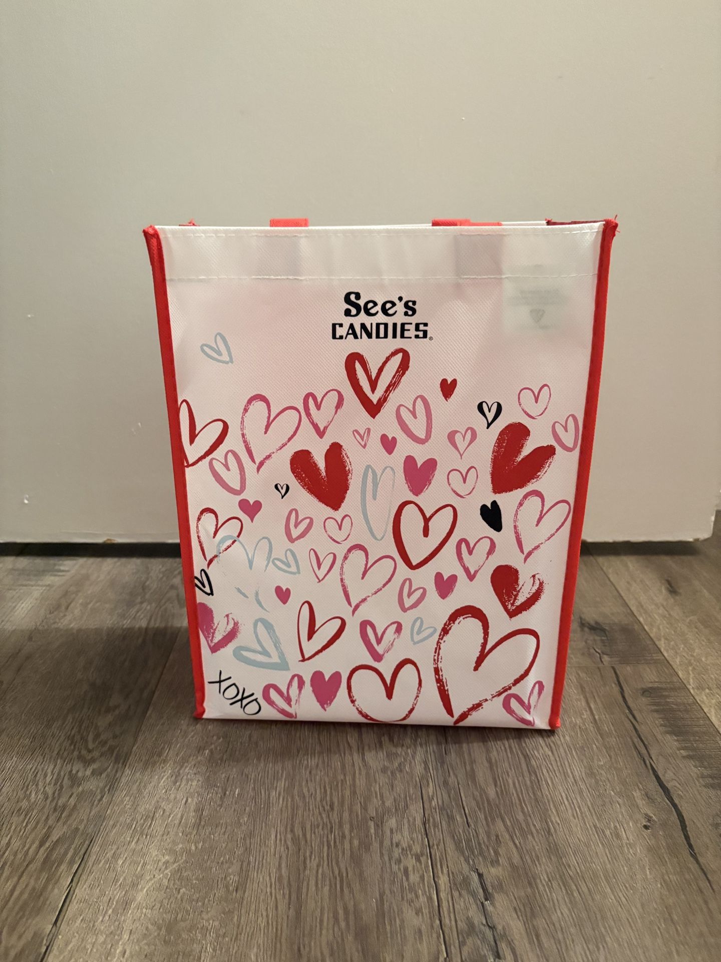 sees candies re usable tote bag