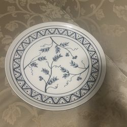 Victoria Hagan Blue White Perfect Pieces Collection Plate