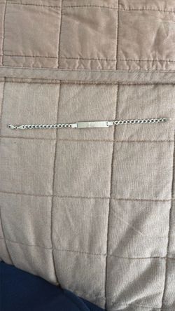 Men’s 14k gold Id bracelet