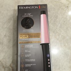 Remington 1"-1.5" Pearl Ceramic Curling Wand