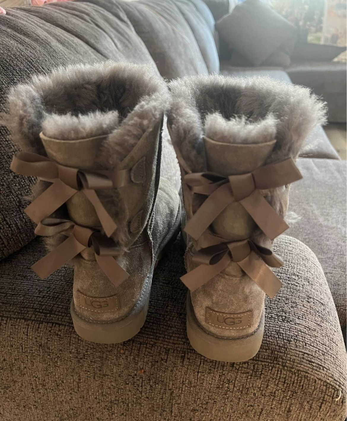Grey Ugg Boots Size 8