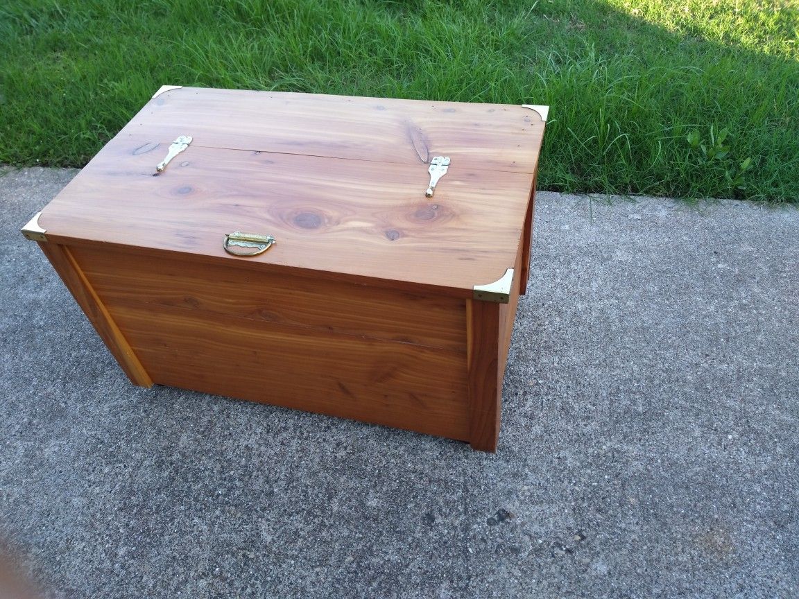 Handcrafted Wooden Chest