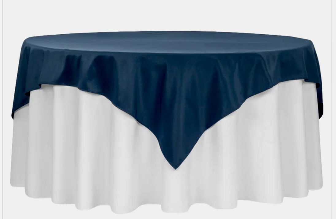 Satin Table Overlay 72”x72”