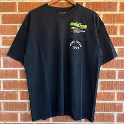 Vintage Cabbage Patch Bike Week 1997 Florida Eagle Pocket T-shirt XL