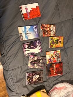 Manga collection,  Dragon 4 movie collection , and anime figurines