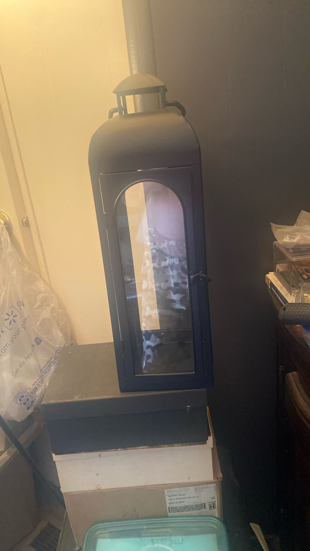 Large Glass Candle 🕯️ Holder