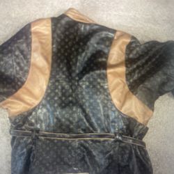 Authentic Louis Vuitton jacket Dapper Dan Inspired