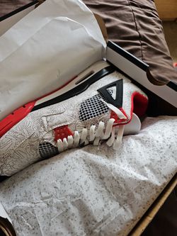 Jordan 4 white laser 2026