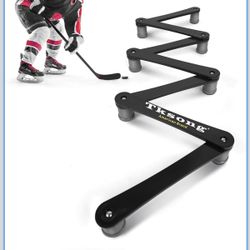 NEW Adjustable Hockey Trainer for Stick Handling & Puck Control - Portable Aid
