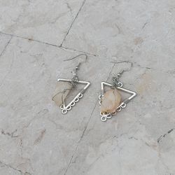 Pink Crystal Earrings 