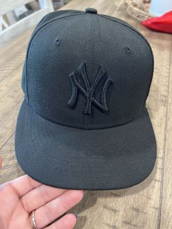 Blacked Out NY Yankees Cap