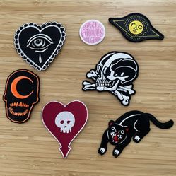 Assortment Of Iron-on Patches 