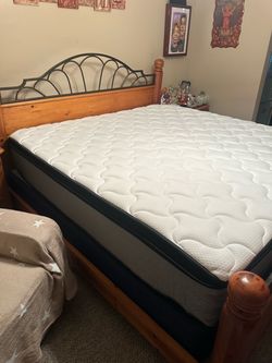 Queen Mattress with Box Spring
