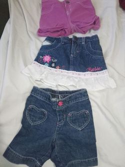 Girls shorts bundle