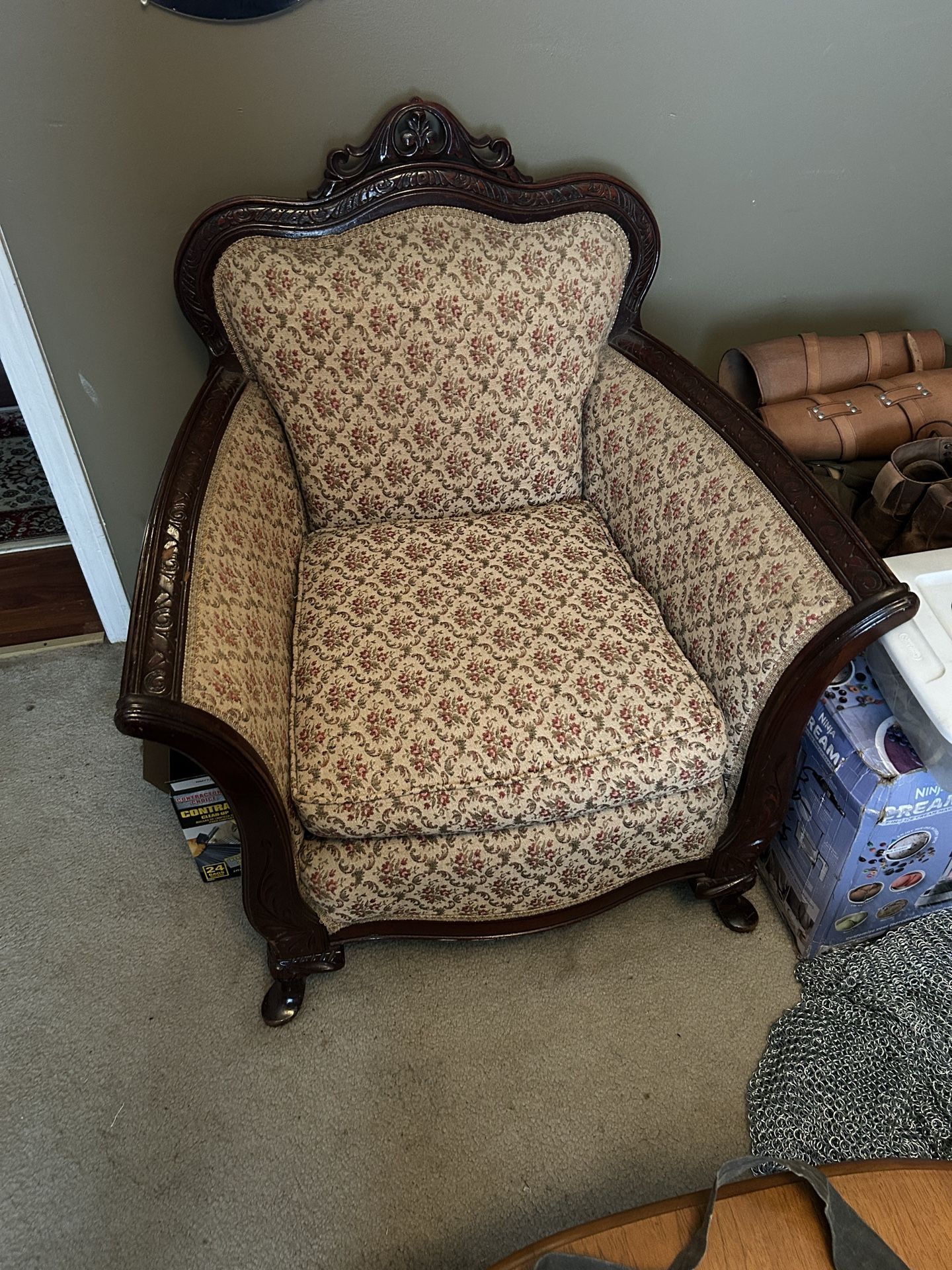 Antique Sofa And Chair
