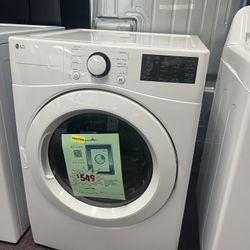 July 4th Promotion! Electric Dryer, LG White New Scratch And Dents,
