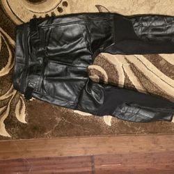 Premium Leather Riding Pants For Track And Street 