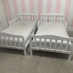 2 Toddler Bed And Mattresses 