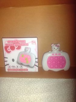 Hello Kitty speed push game machine