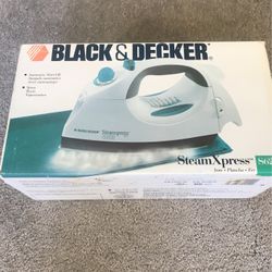 steam express iron Black&Decker