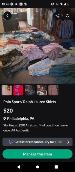 Polo Sport/ Ralph Lauren Shirts