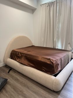 Full Bed Frame and Bed