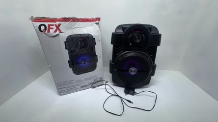 QFX PBX-8 Bluetooth Party Speaker 8” Woofer – Open Box Like New