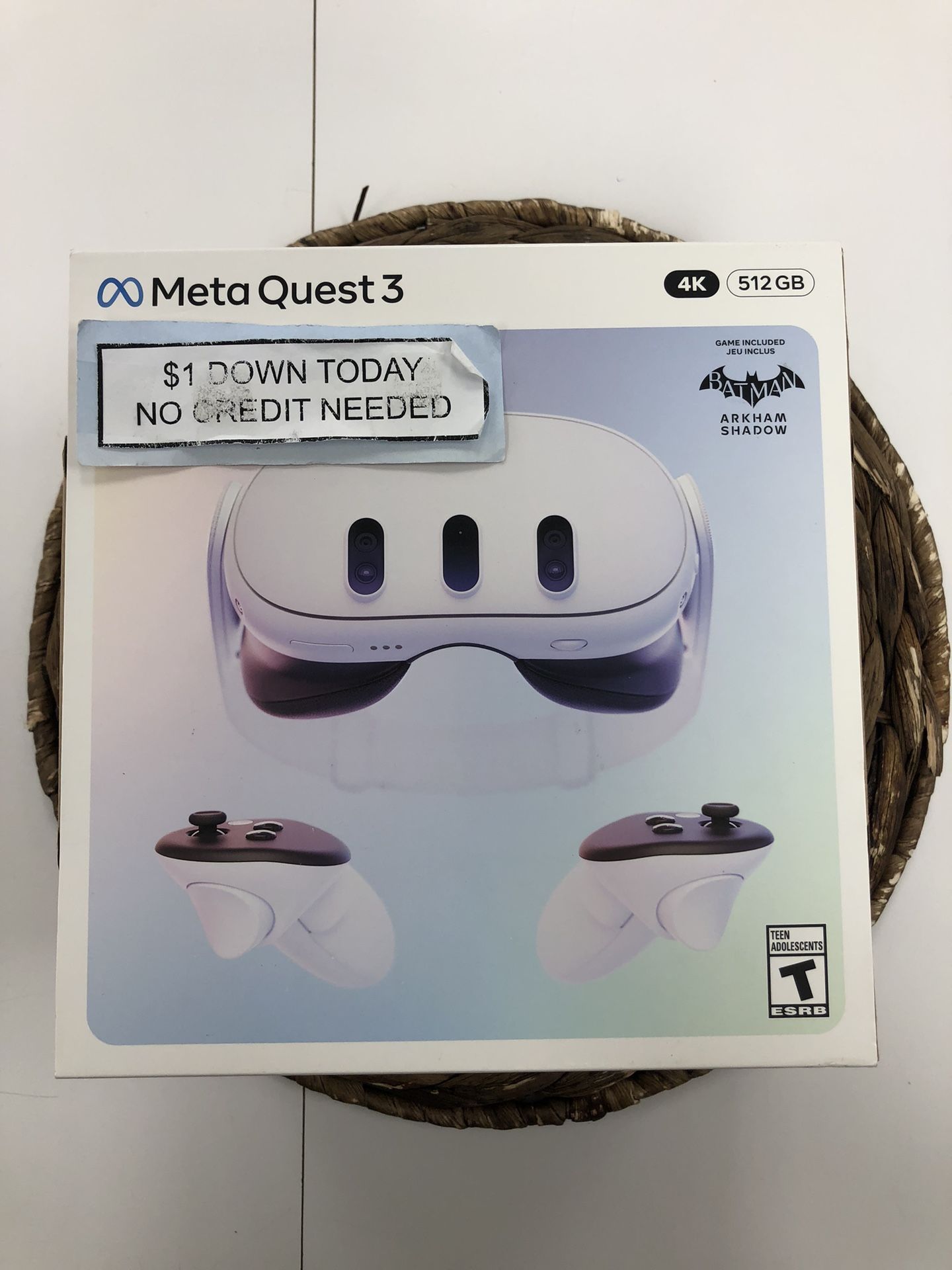 Meta Quest 3 Breakthrough Mixed Reality Vr Headset