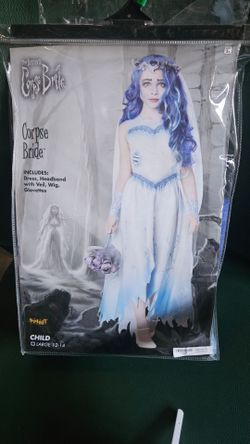 Tim Burton's Corpse Bride Child Costume Large 12-14