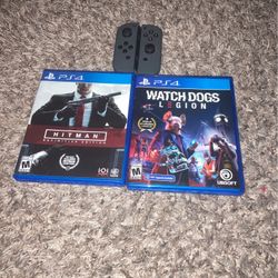 Ps4 Games And Nintendo Joy Cons