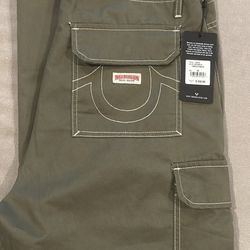 TRUERELIGION CARGO PANTS BRAND NEW