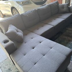 Small Gray Sectional